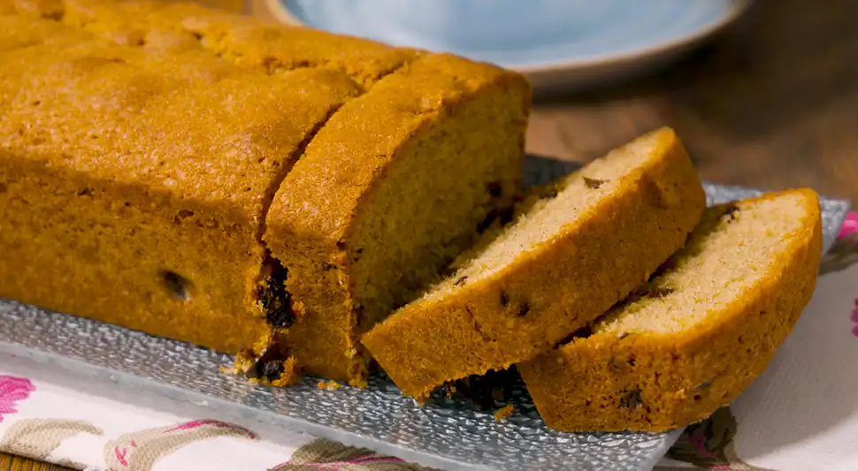 Queque inglés de pasas