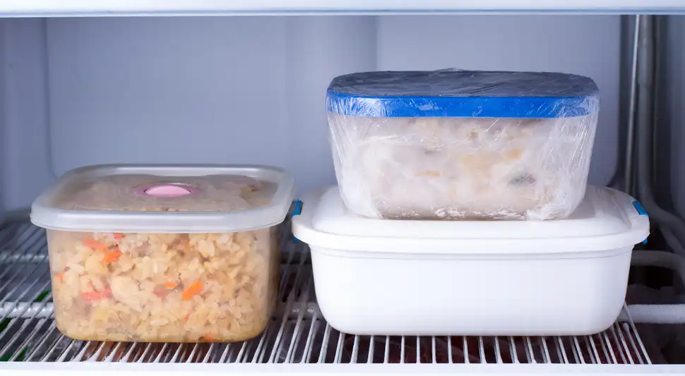 Sobras de la cena navideña