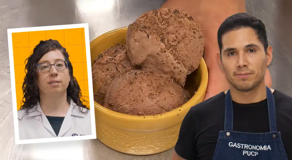 Helado de chocolate casero Helado de chocolate casero