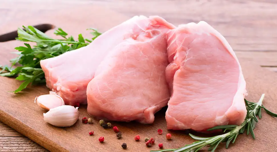 Carne de cerdo cruda