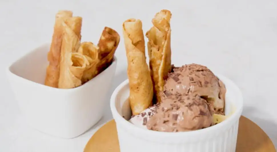 BARQUILLOS CASEROS PARA HELADOS