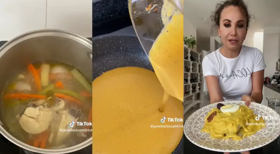 Ají de gallina saludable de Janet Barboza Ají de gallina saludable de Janet Barboza