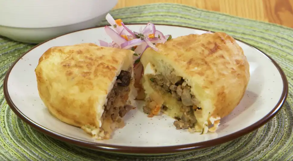 Papa rellena peruana