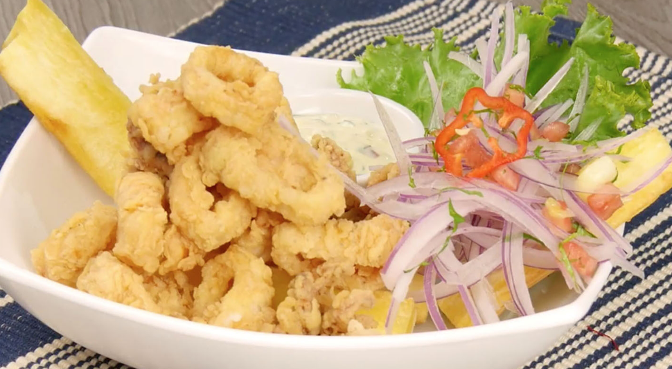 Chicharrón de calamar Chicharrón de calamar