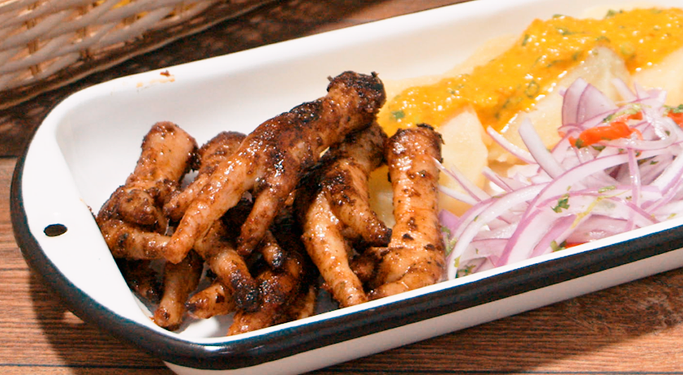 Patitas anticucheras Patitas anticucheras