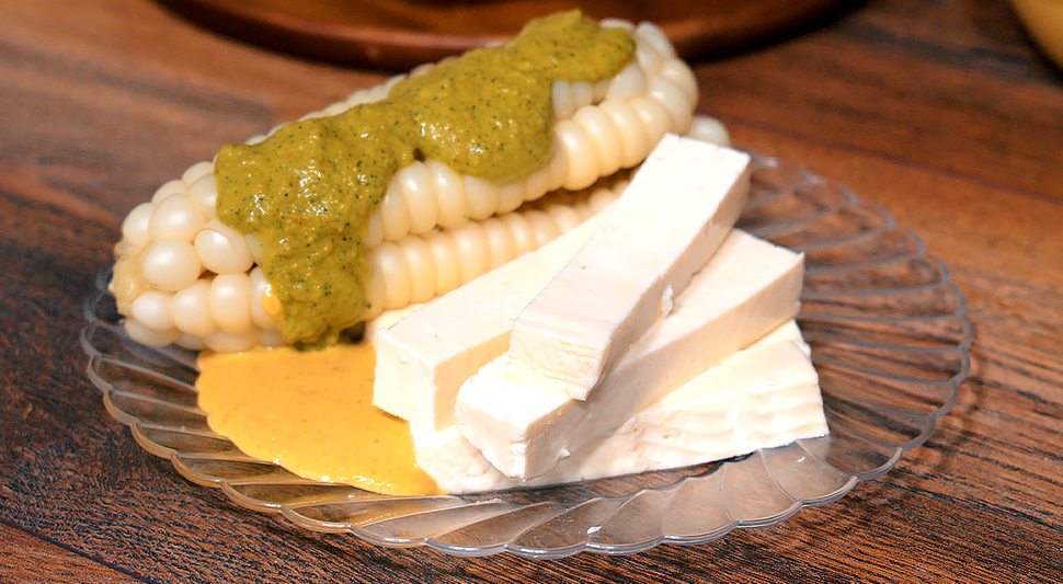 El choclito con queso