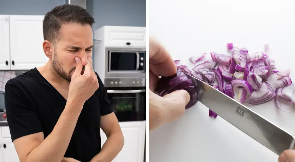 El secreto para quitar el olor a cebolla de las manos