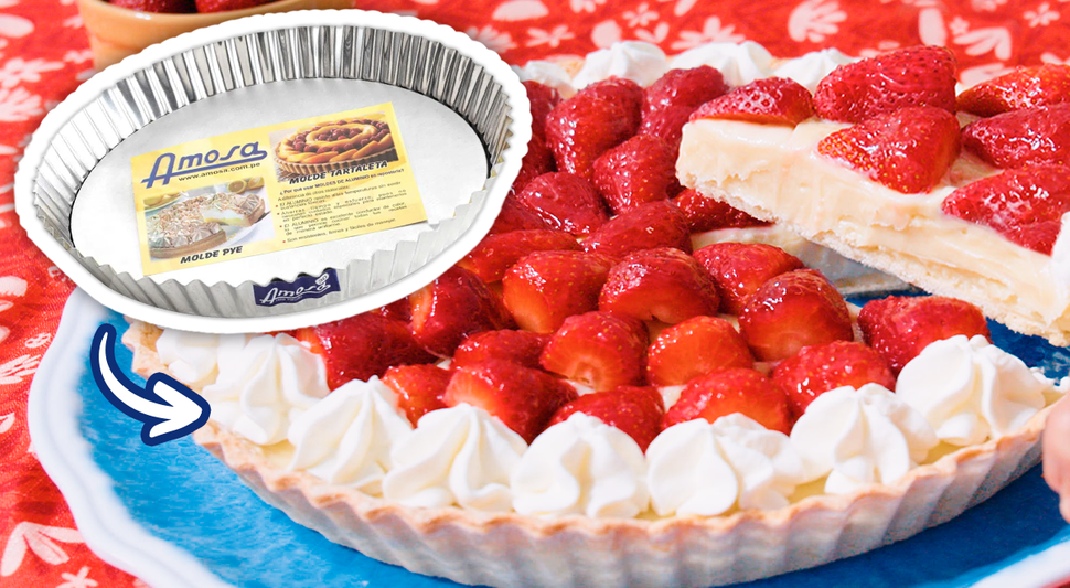 Tartaleta de fresa con crema pastelera