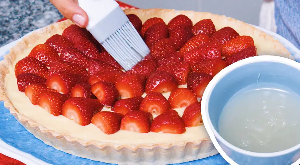 Brillo para frutas casero