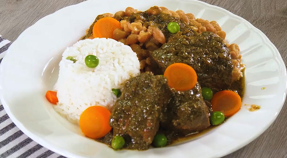 FREJOLES CON SECO DE RES FREJOLES CON SECO DE RES