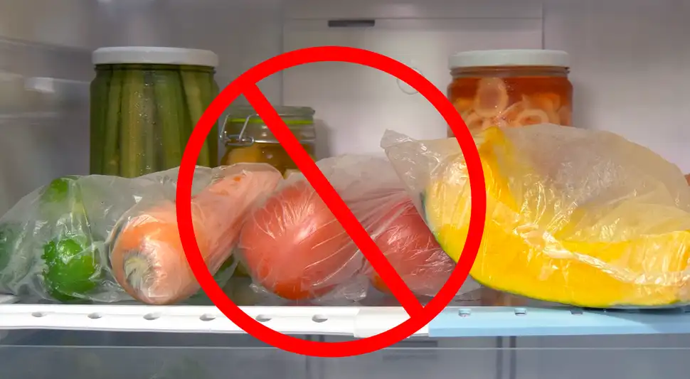 ¿Por qué es un error guardar las verduras en bolsas de plástico dentro del refrigerador? ¿Por qué es un error guardar las verduras en bolsas de plástico dentro del refrigerador?