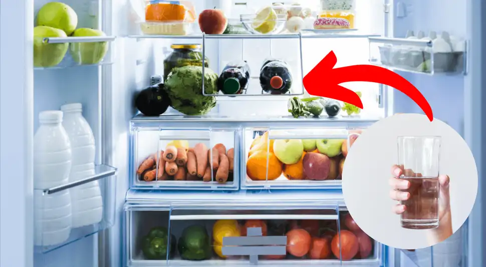 Por qué deberías colocar un vaso con vinagre en el refrigerador Por qué deberías colocar un vaso con vinagre en el refrigerador