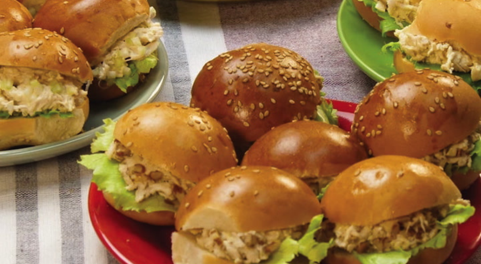 Sanguchitos de pollo