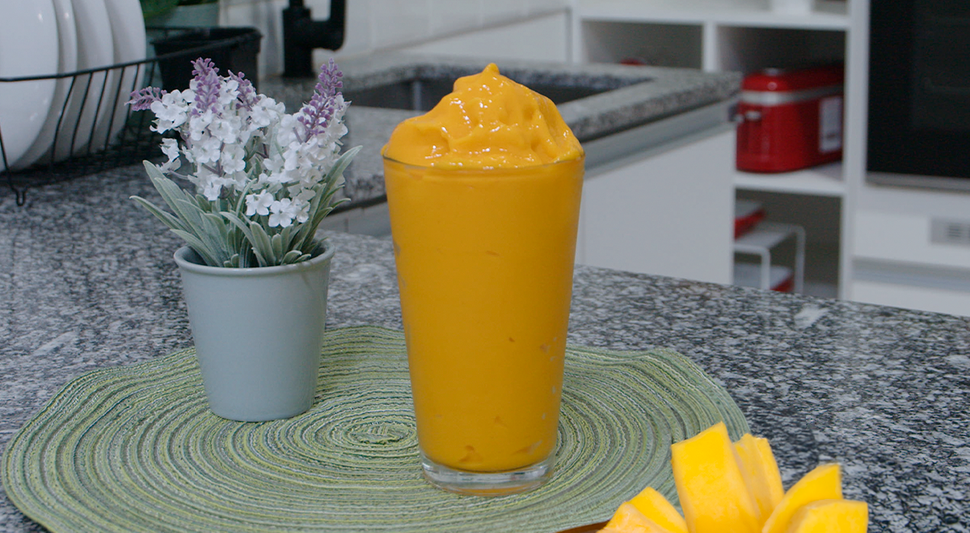 Cremolada casera de maracumango