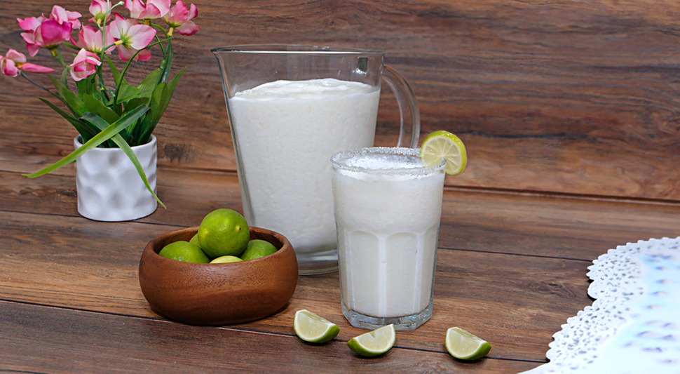 Limonada brasileña (con leche condensada)