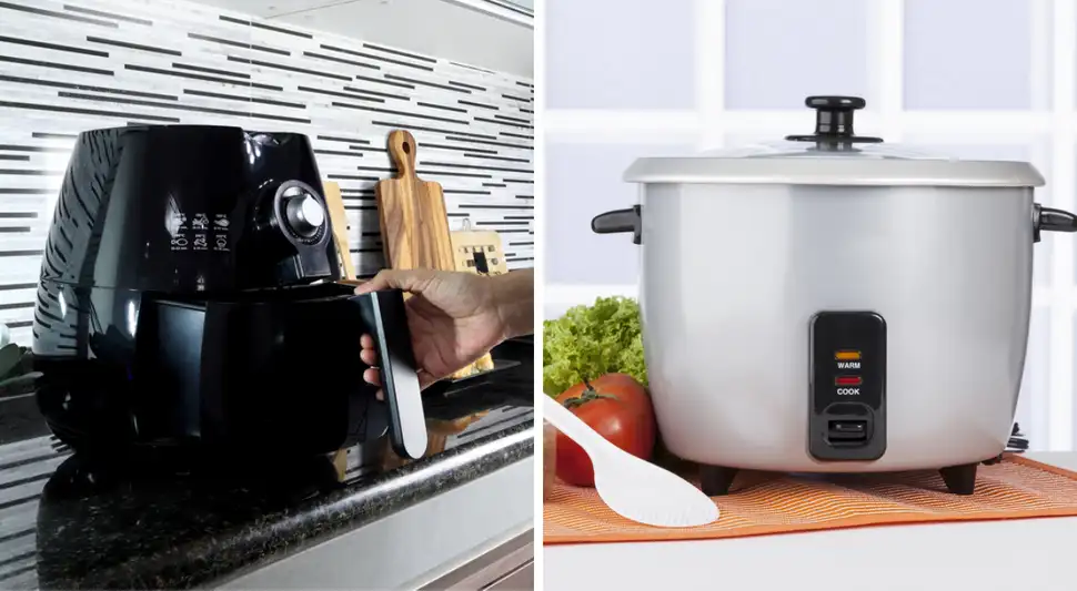 ¿Qué consume más energía: olla arrocera o freidora de aire?