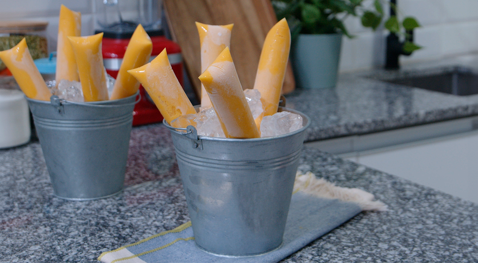 Marcianos de lúcuma con leche