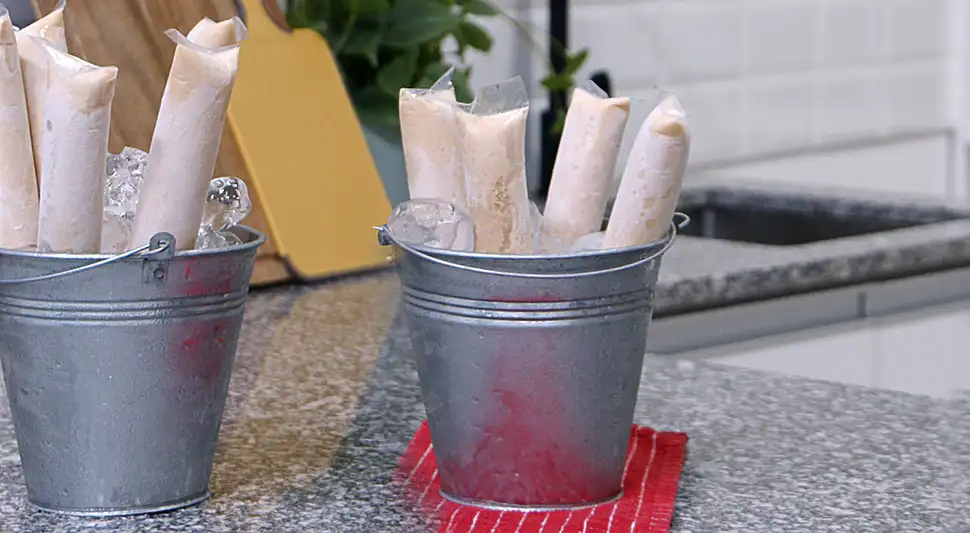 Marcianos de maní con leche