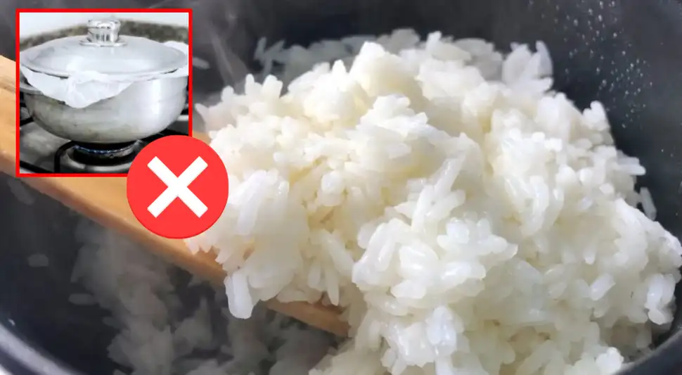 Arroz con bolsa de plástico Arroz con bolsa de plástico