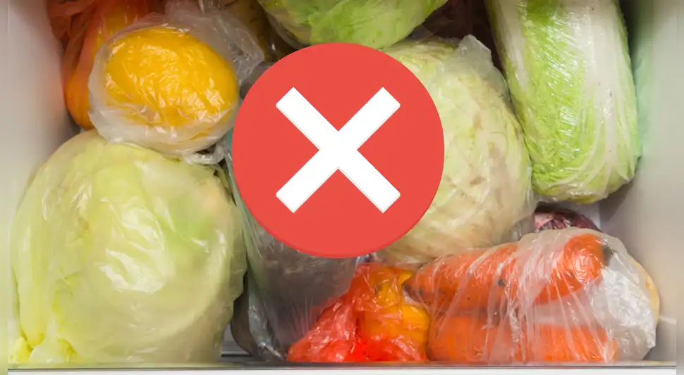 Gran error: Mira lo que pasa cuando ponemos las VERDURAS dentro de BOLSAS de plástico en el refrigerador