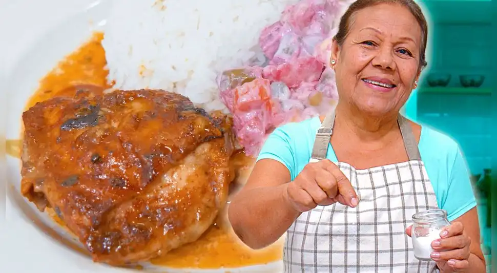 Cómo preparar pollo al horno con ensalada rusa