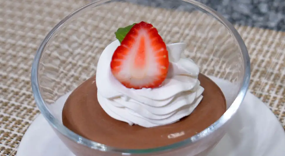 Mousse de chocolate