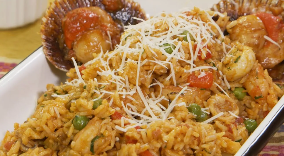 Arroz con mariscos