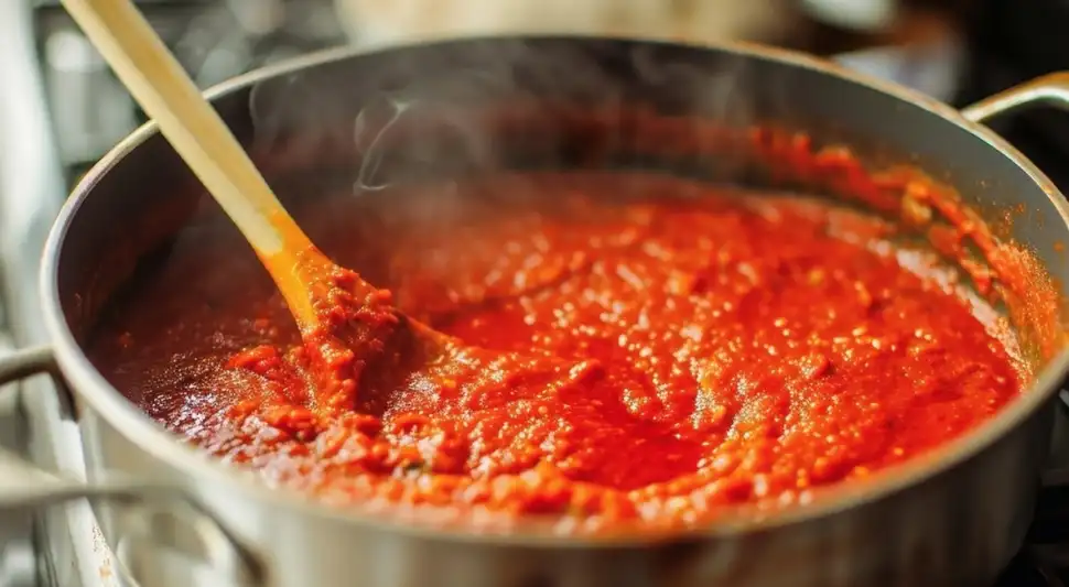 Cómo disminuir la acidez de la salsa de tomate sin afectar su sabor (no es con azúcar) Cómo disminuir la acidez de la salsa de tomate sin afectar su sabor (no es con azúcar)