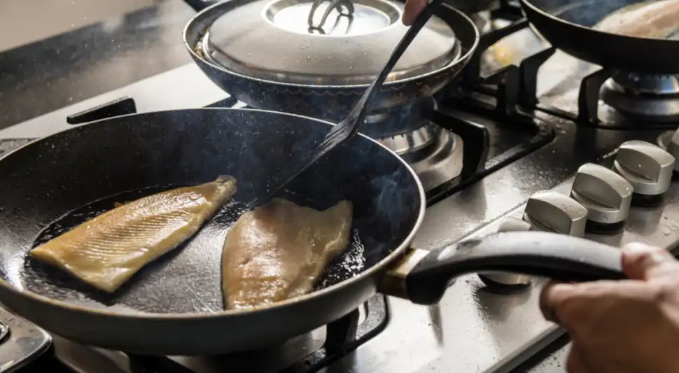Fríe pescado sin dejar olor en la cocina Fríe pescado sin dejar olor en la cocina