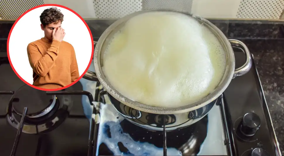 3 trucos para que el agua no se desborde de la olla al cocinar