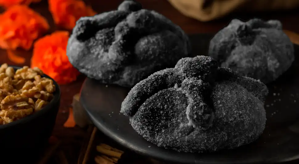 ¿De qué está hecho el PAN DE MUERTO negro? (receta paso a paso) ¿De qué está hecho el PAN DE MUERTO negro? (receta paso a paso)