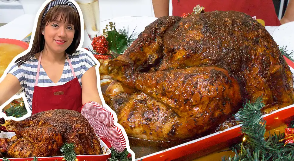 Pavo al horno navideño (VIDEO)