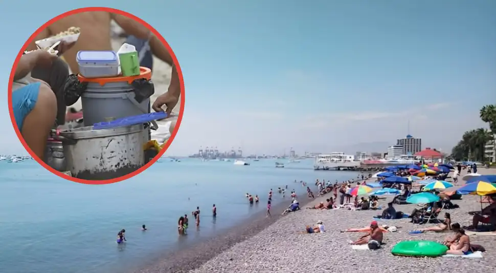 En estas playas de Lima está prohibido el ingreso de comida En estas playas de Lima está prohibido el ingreso de comida