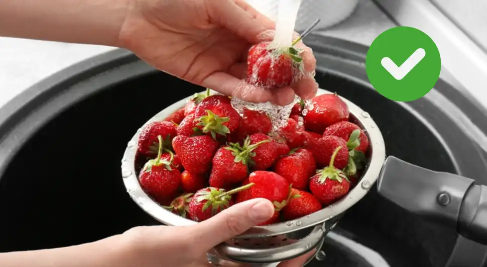 Esta es la forma correcta de lavar las fresas Esta es la forma correcta de lavar las fresas