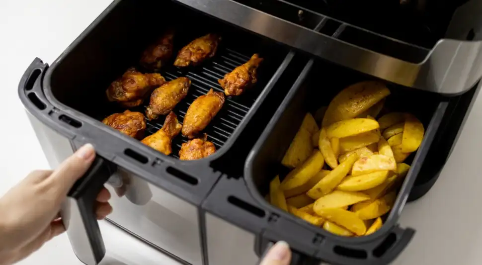 Este es el truco de la freidora de aire para evitar que la comida se seque Este es el truco de la freidora de aire para evitar que la comida se seque