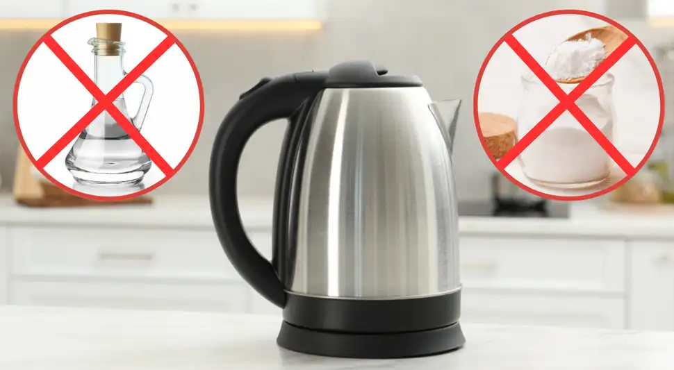 Ni vinagre ni bicarbonato, esta es la forma más efectiva de eliminar el sarro del hervidor