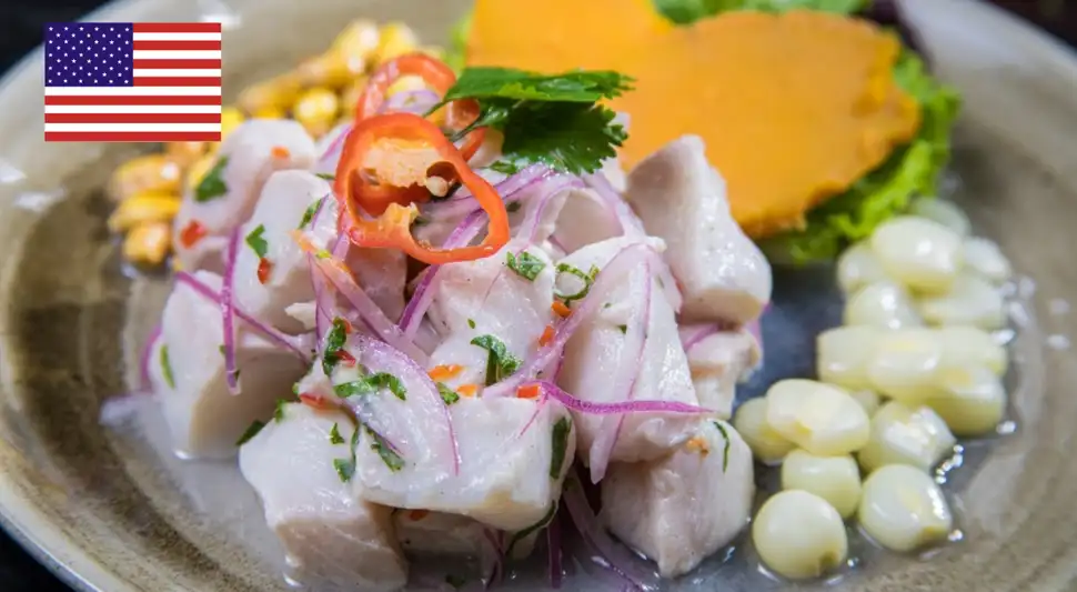 Descubre cómo preparar ceviche peruano con insumos de Estados Unidos. Descubre cómo preparar ceviche peruano con insumos de Estados Unidos.