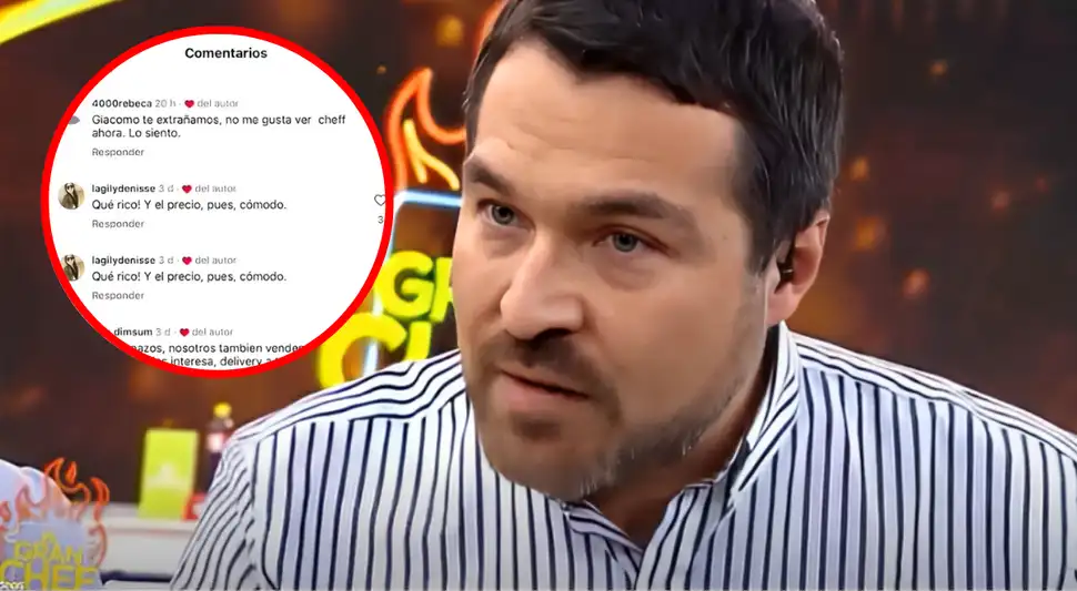 Giacomo Bocchio apoya los comentarios de los usuarios que expresan su inconformidad con el formato del programa. Foto: Buenazo / Shutterstock Giacomo Bocchio apoya los comentarios de los usuarios que expresan su inconformidad con el formato del programa. Foto: Buenazo / Shutterstock