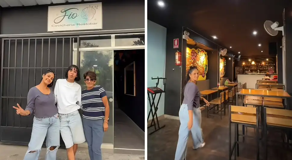 El influencer Valentino aperturó su primer negocio. Foto: Buenazo / Tiktok El influencer Valentino aperturó su primer negocio. Foto: Buenazo / Tiktok