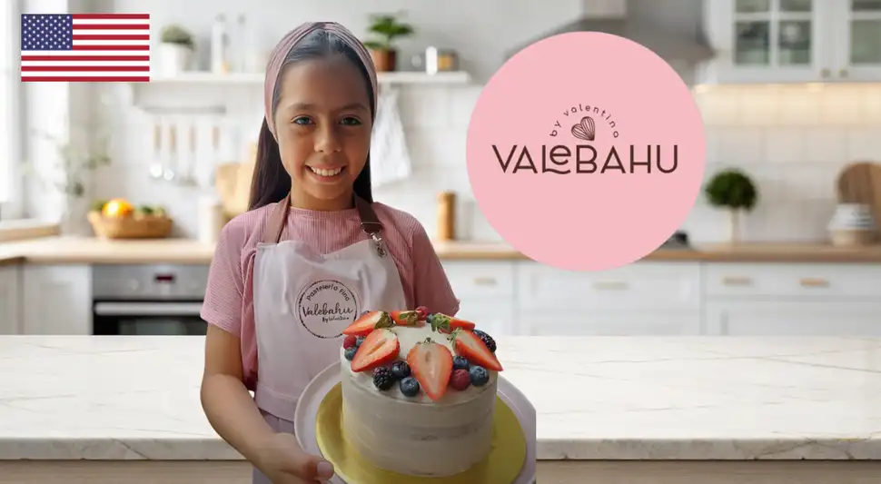 Valentina Barba es una pequeña emprendedora con un negocio exitoso en Estados Unidos. Foto: Buenazo / Youtube Valentina Barba es una pequeña emprendedora con un negocio exitoso en Estados Unidos. Foto: Buenazo / Youtube