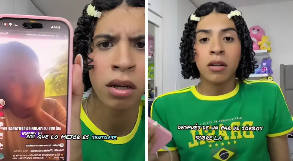 El tiktoker Valentino responde a la críticas de su cevichería "Fio". Foto: Buenazo / Tiktok