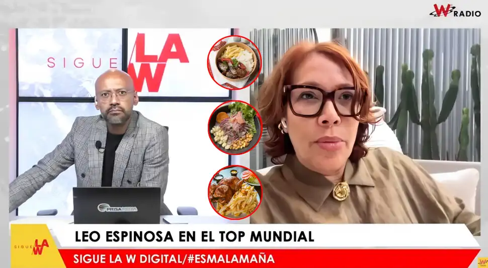 Chef colombiana destaca la estrategia para mantener la fama de la cocina peruana en el mundo. Foto: Buenazo / YouTube
