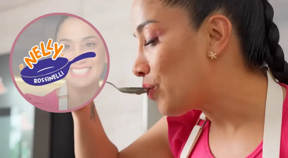 Nelly Rossinelli estrena canal de cocina en Youtube. Foto: Buenazo / Youtube