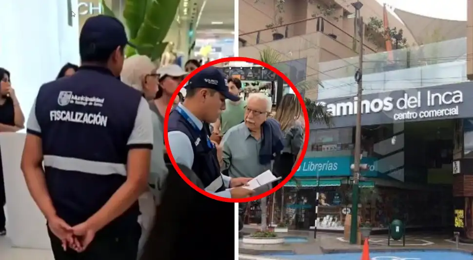 Centro Comercial Caminos del Inca cierra sus puertas Centro Comercial Caminos del Inca cierra sus puertas