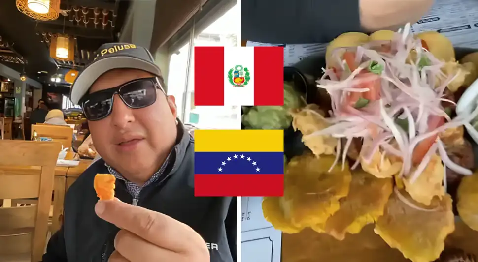 Peruano revela que prefiere la comida venezolana que el ceviche. Foto: Buenazo / Youtube Peruano revela que prefiere la comida venezolana que el ceviche. Foto: Buenazo / Youtube