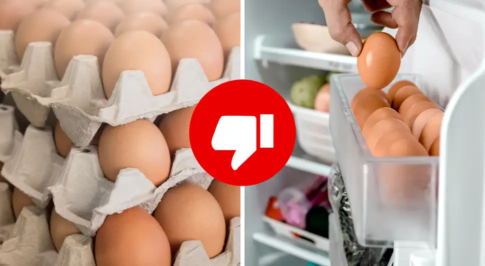 Error al guardar los huevos