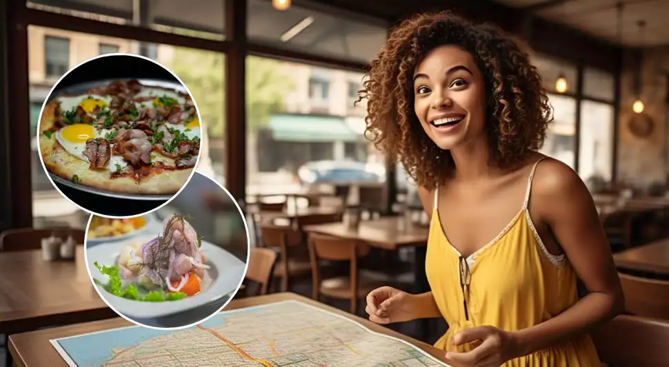 Ambas ciudades sudamericanas son aclamadas por su rica cultura culinaria. Fuente: IA. Ambas ciudades sudamericanas son aclamadas por su rica cultura culinaria. Fuente: IA.