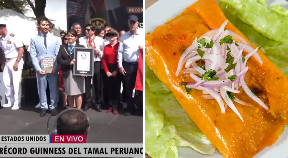 Perú rompe Record Guiness con el tamal más grande del mundo. Foto: Buenazo / Shutterstock