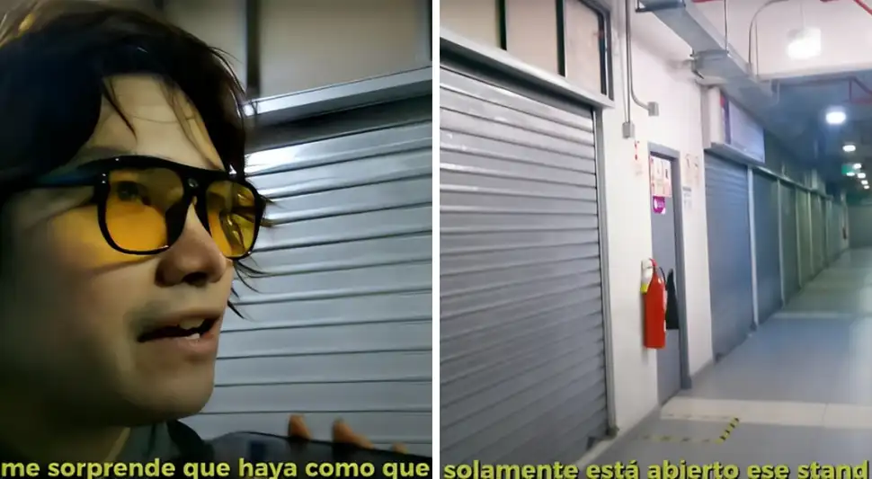 Conoce el centro comercial más vacío de Lima. Foto: Buenazo / Youtube