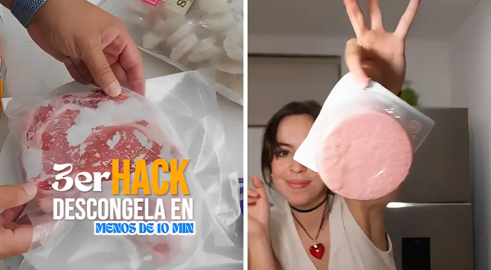 El mejor hack para descongelar los alimentos. Foto: Buenazo / Shutterstock